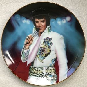 Vintage Bradford Exchange Elvis Plate